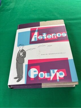 This is a first edition hardcover copy of Asterios Polyp by David Mazzucchelli.